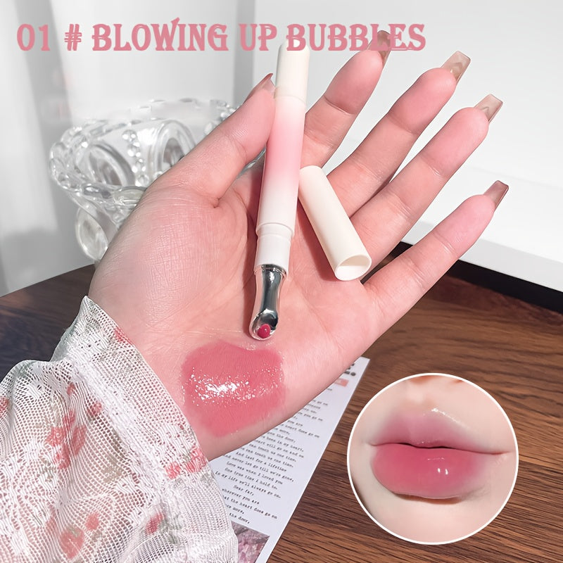 ARMOSU Glossy Lip Gloss - Moisturizing And Non-Fading Lip Glaze - Long-Lasting Color with Low Saturation, a Fall And Winter Bestseller, Creates a Plump And Sophisticated Lip Look, Available in Six Popular Shades - Perfect for