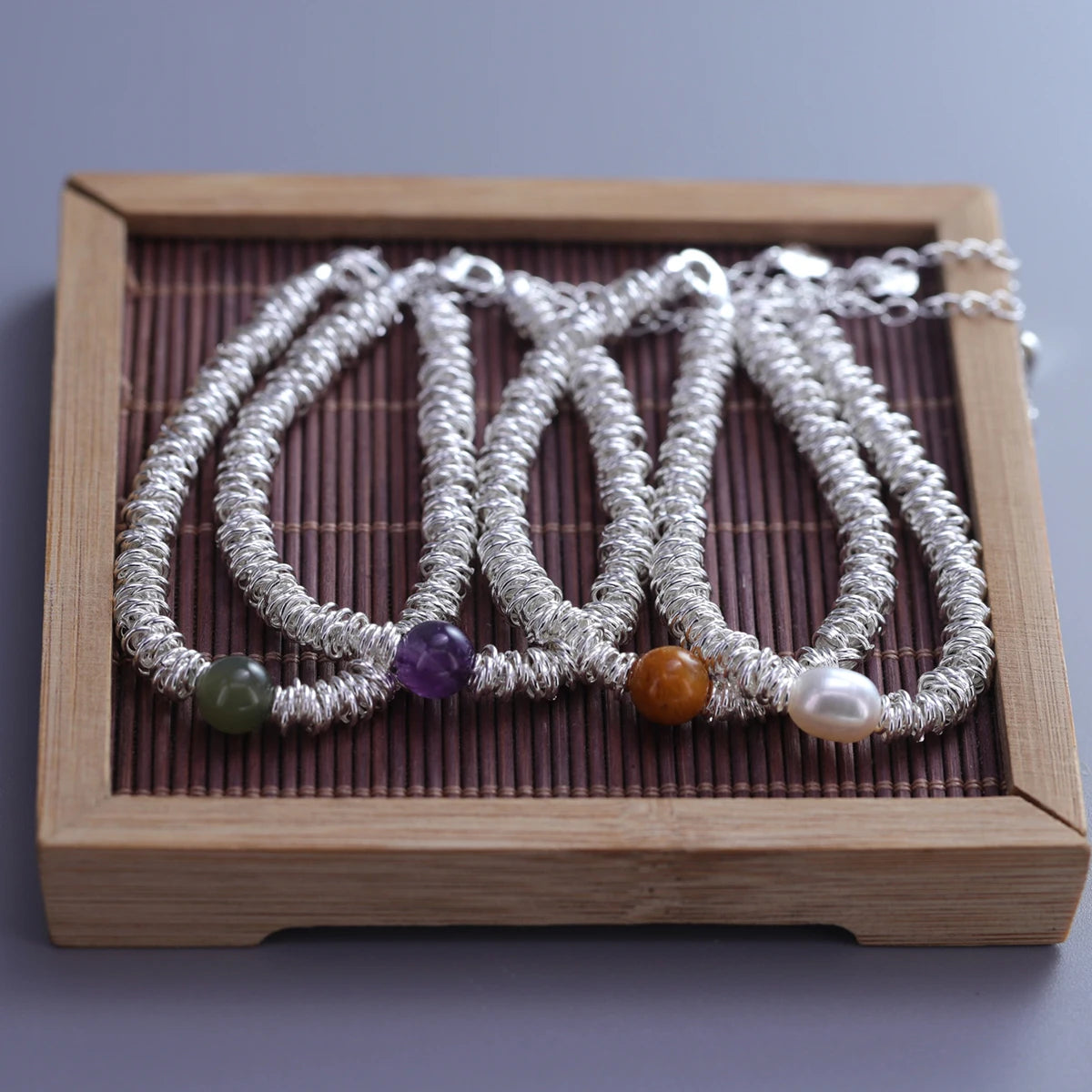 VENTFILLE 925 Sterling Silver Butterfly Bracelet for Girl Bead String Design Insect Fashion Versatile Jewelry Gift Dropshipping