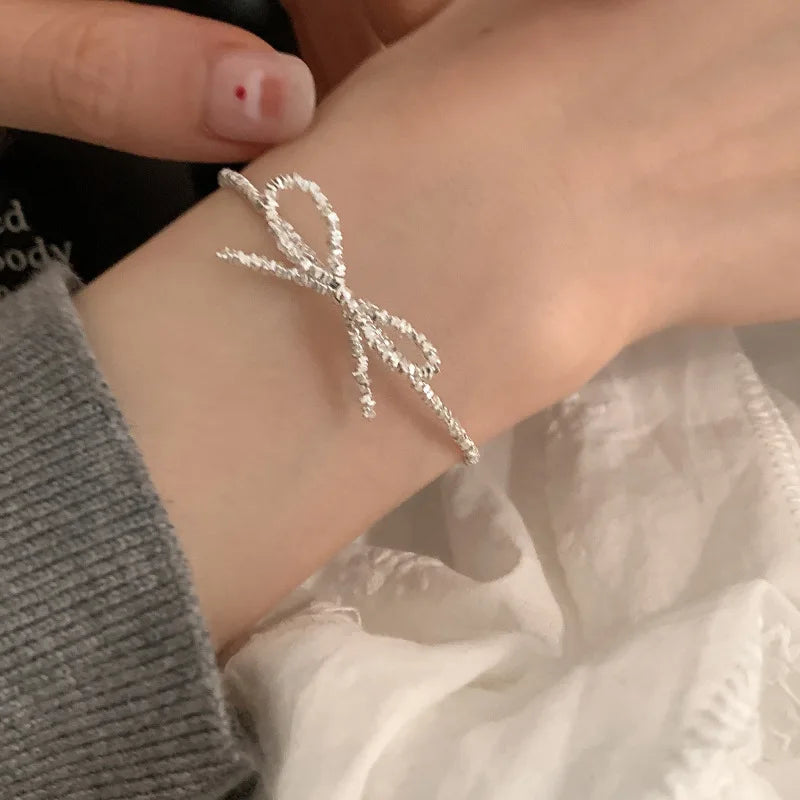 VENTFILLE 925 Sterling Silver Butterfly Bracelet for Girl Bead String Design Insect Fashion Versatile Jewelry Gift Dropshipping